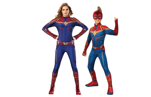 captain marvel costume